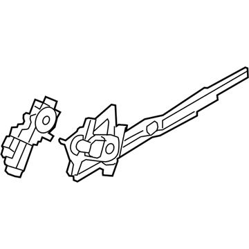 Ford 8C3Z-2523201-C Regulator And Motor Assembly - Window