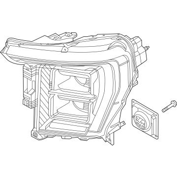 Ford ML3Z-13008-AK Lamp Assembly