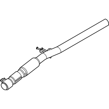 Ford MB3Z-5A212-P Front Pipe