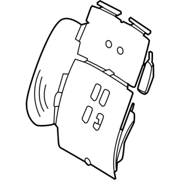 Lincoln R2TZ-14D696-L Seat Back Heater