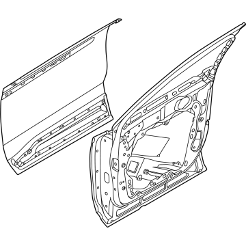 Lincoln R2TZ-5820124-B Door Shell