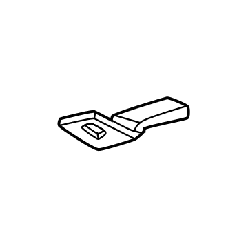 SL1Z-78312A48-A Ford Bracket - Assist Handle Illustration 1 of 1