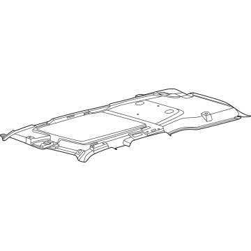 SL1Z-4051968-MA Ford Panel - Roof Trim - Centre Illustration 1 of 1