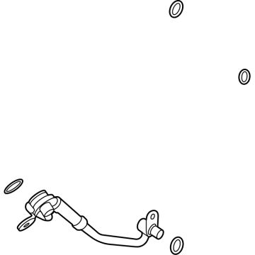 Ford N2DZ-8K153-B Tube - Water Outlet N2DZ-8K153-B Ford Tube - Water Outlet Illustration 1 of 1