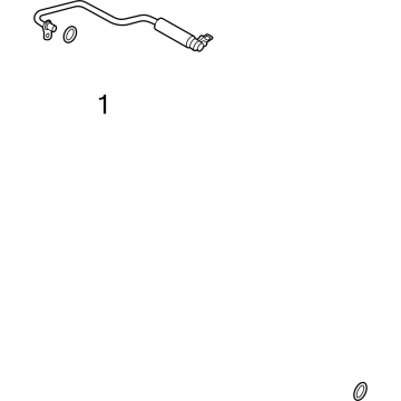 Ford N2DZ-8A520-C Tube Assembly N2DZ-8A520-C Ford Tube Assembly Illustration 1 of 1