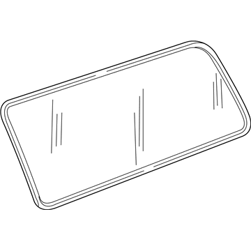 Ford 6C2Z-1529727-AA Window Assembly - Side