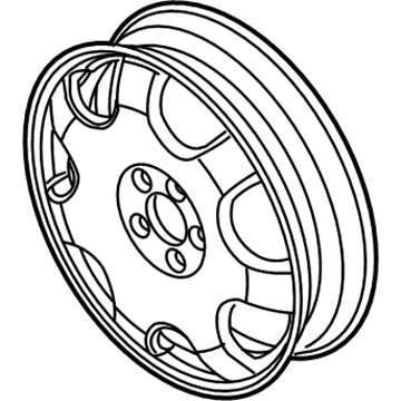 Ford BR3Z-1007-C Wheel Assembly
