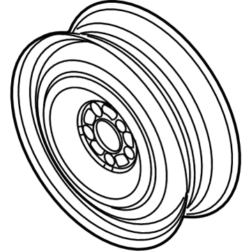 Ford 9R3Z-1007-A Wheel Assembly