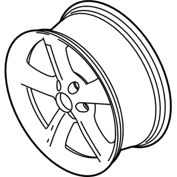 Ford AR3Z-1007-G Wheel Assembly