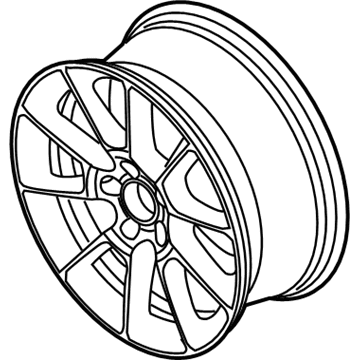 Ford BR3Z-1007-F Wheel Assembly