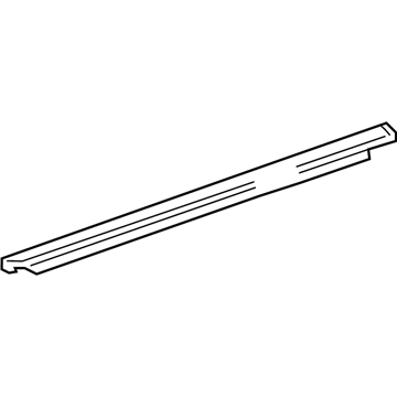 Mercury 6G1Z-5425596-AA Weatherstrip - Door Glass Channel