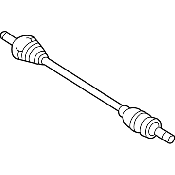 Ford 8A8Z-4K139-A Shaft Assembly - Rear Axle