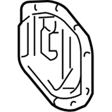 Ford 7E5Z-4033-A Cover - Rear Axle Housing