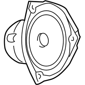 Lincoln 7U5Z-18808-B Speaker Assembly