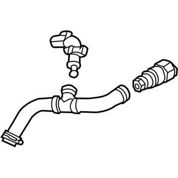 Ford EV6Z-18472-B Inlet Hose EV6Z-18472-B Ford Inlet Hose Illustration 1 of 1