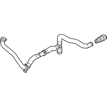Ford CV6Z-18472-E Heater Hose CV6Z-18472-E Ford Heater Hose Illustration 1 of 1
