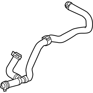 Ford CV6Z-18472-J Water Hose CV6Z-18472-J Ford Water Hose Illustration 1 of 1