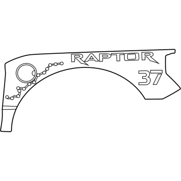 Ford ML3Z-9920000-BC Decal - Stripe