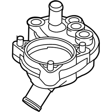 Ford 2L5Z-8592-BB Connection Water Outlet