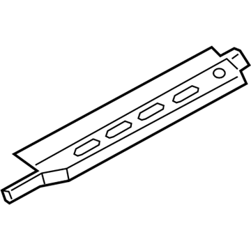 Lincoln JL1Z-40513A06-A Reinforcement - Roof Rail