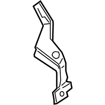 Lincoln JL7Z-7845114-A Trough - Luggage Compartment Drain
