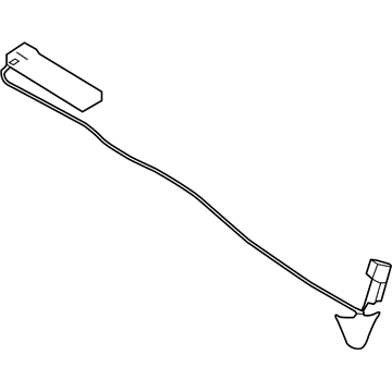 Ford 8M5Z-19D596-B Antenna, Front Center 8M5Z-19D596-B Ford Antenna, Front Center Illustration 1 of 1