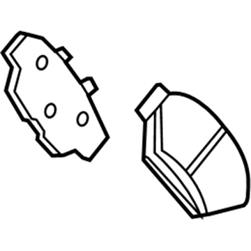 Ford CU2Z-2V001-F Kit - Brake Lining