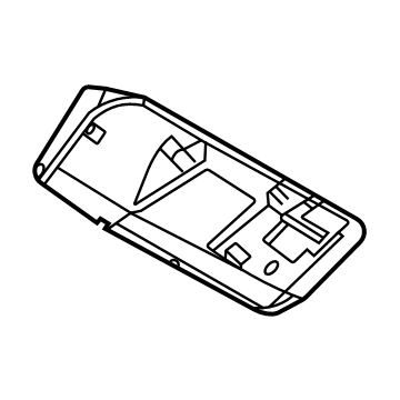 Ford ML3Z-17D550-AA Upper Cover, Front ML3Z-17D550-AA Ford Upper Cover, Front Illustration 1 of 1