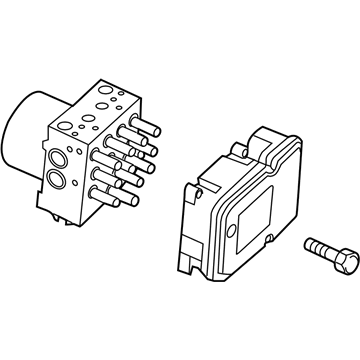 Ford Edge Brake Fluid Pump - DT4Z-2C405-F