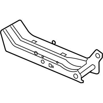 Lincoln 2C5Z-5C075-AA Cross Member Assembly