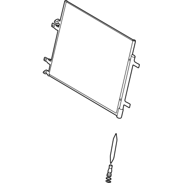 Ford LC3Z-19712-A Condenser Assembly