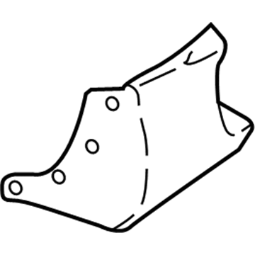 Ford CN1Z-16A038-CA Moulding Assembly - Fender