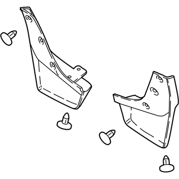 Ford JN1Z-16A550-C Kit - Mudflap - Rear