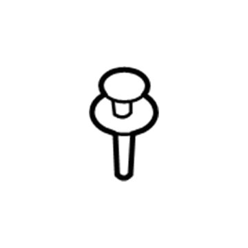 Ford -W705436-S300 Rivet - Plastic