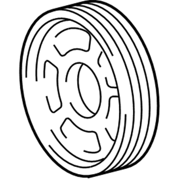 Lincoln 2L3Z-3A733-AA Pulley - Power Steering