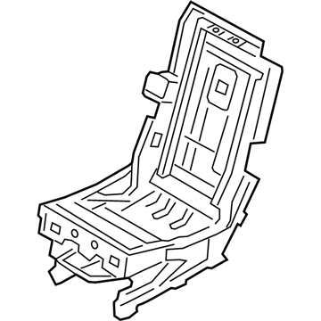 JL7Z-78613A10-Z Ford Frame Assembly Illustration 1 of 1