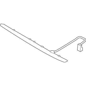 FA1Z-13A613-AB Ford High Mount Lamp, Rear Illustration 1 of 1