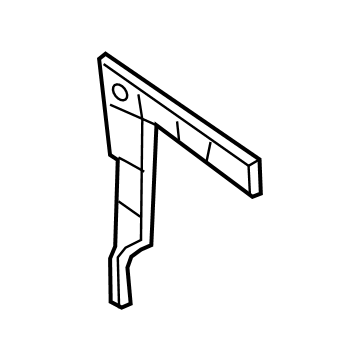 Ford NL1Z-17D942-A Bracket - Bumper Mounting