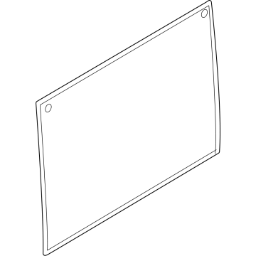 Ford BK3Z-6129711-V Glass - Quarter Window