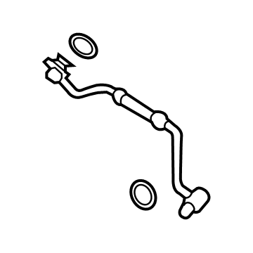 Lincoln FT4Z-8K153-E Tube - Water Outlet