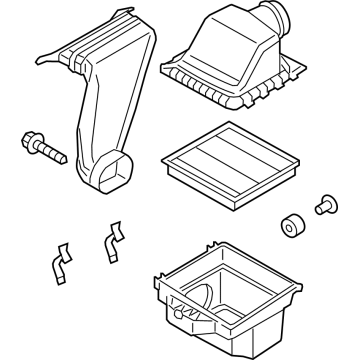 Ford JL3Z-9600-B Cleaner Assembly - Air