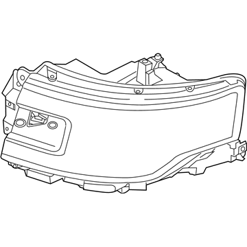 Ford DA8Z-13008-H Lamp Assembly
