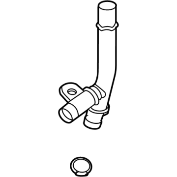 Ford BR3Z-18663-A Tube - Heater Water