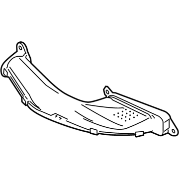 Ford CP9Z-9A624-B Tube - Air Inlet