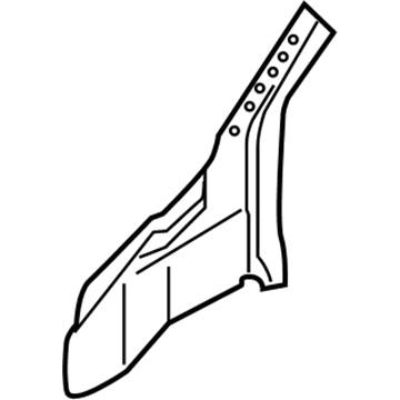 Lincoln FA1Z-5802508-A A Pillar Assembly