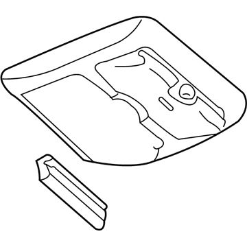 Ford 3L8Z-78519A70-BAA Console Assembly - Overhead