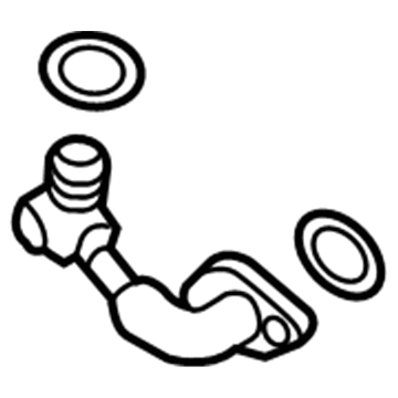 Ford FB5Z-6L092-C Tube Assembly - Drain