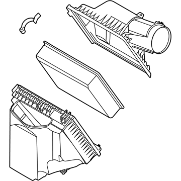 Ford LC3Z-9600-D Cleaner Assembly - Air