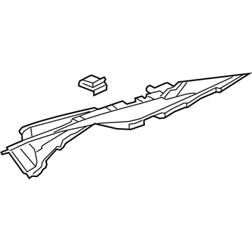 Ford BE8Z-5431004-AB Panel Assembly - C Pillar Inner
