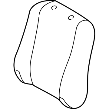 Ford 5S4Z-5464416-EAA Cover Assembly - Seat Back